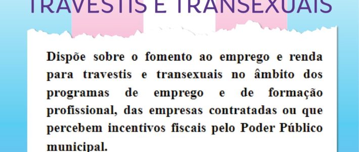 Carla Ayres apresenta projeto de empregabilidade para travestis e transexuais