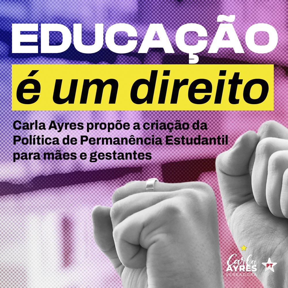 Propomos a Política de Permanência Estudantil para gestantes e mães em Florianópolis