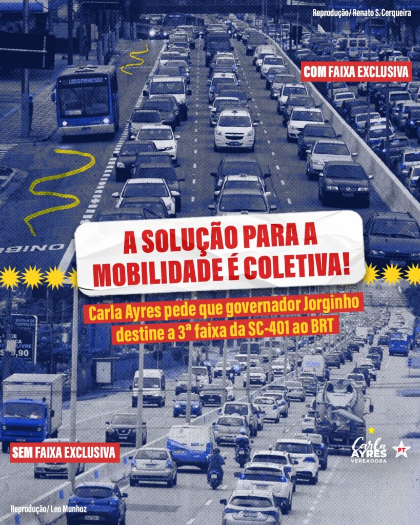Prioridade ao transporte coletivo